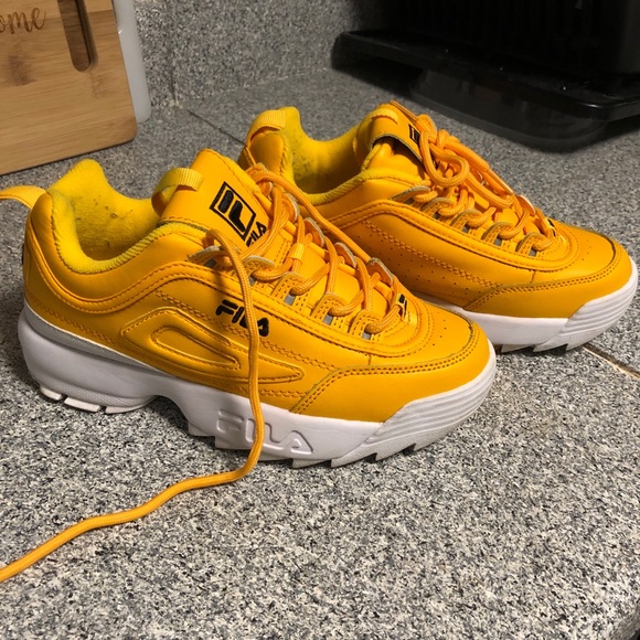 Fila Shoes - FILA Disruptor II (Premium Yellow)